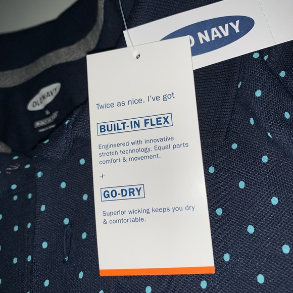 Old Navy Go-Dry Polo - Picture 5 of 7